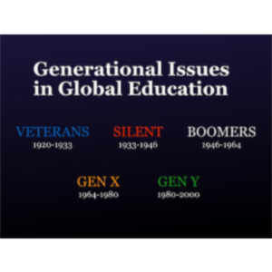 Generational Issues in Global Education icon