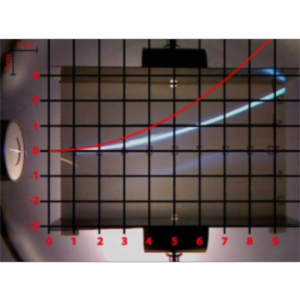 Electrons in fields: electric field icon