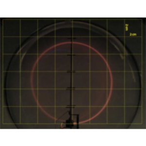 Electrons in fields: magnetic field icon