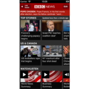 BBC News App for iOS icon