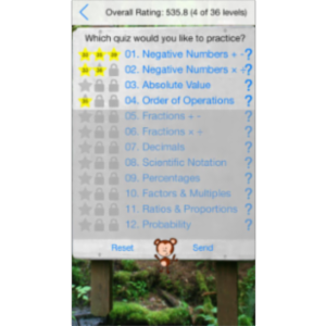 Middle School Math 7th Grade App for iOS