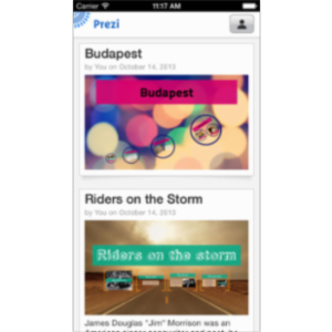 Prezi Viewer App for iOS icon