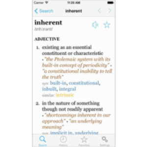 LexicEN English Dictionary/Thesaurus App for iOS icon