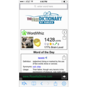 Dictionary. App for iOS icon
