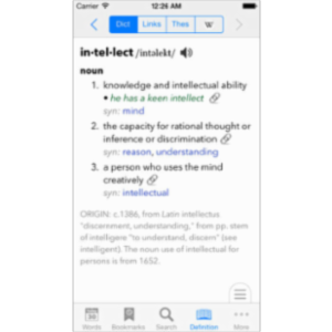 WordBook - English Dictionary and Thesaurus App for iOS icon