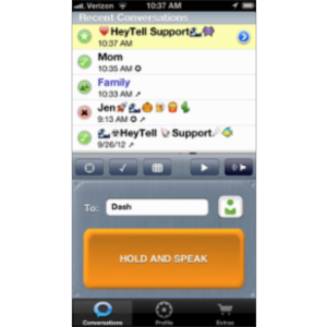 HeyTell App for iOS icon