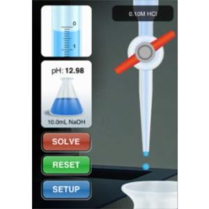 Titration Simulator App for iOS