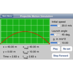 Projectile App for iOS icon