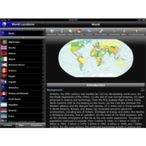 The World Factbook App for iPad icon