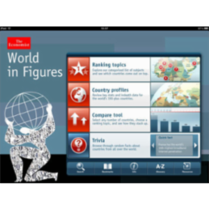 The World In Figures App for iPad icon