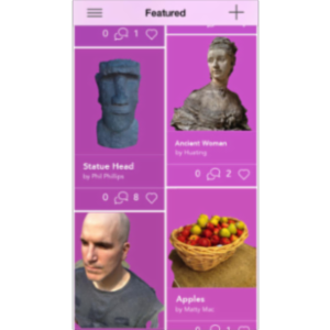 123D Catch App for iOS icon