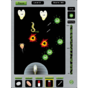 Germ Blaster App for iPad