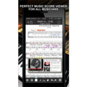 Sheet Music Reader “piaScore” App for iOS icon