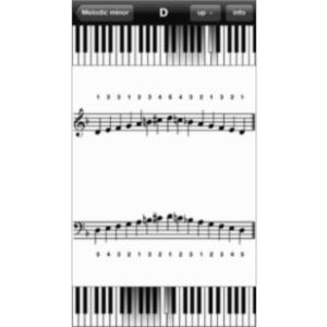 Piano Scale Book App for iOS icon