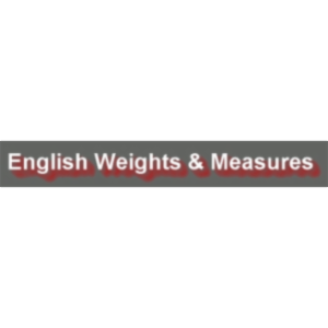 English Weights and Measures icon