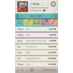 Eat Sleep: Simple Baby Tracking App for iOS icon