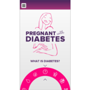 Pregnant with Diabetes App for Android icon