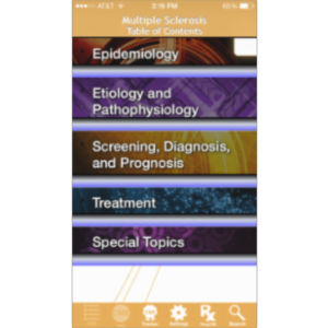 Multiple Sclerosis @Point of Care™ App for iOS icon