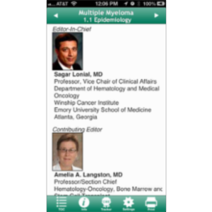 Multiple Myeloma @Point of Care™ App for iOS icon