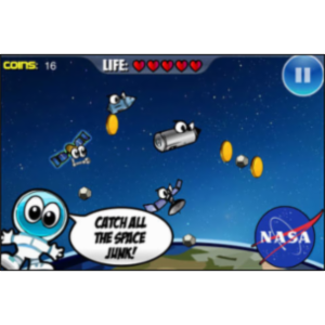 Space Junk Sammy App for iOS icon