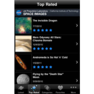 Space Images App for iOS icon