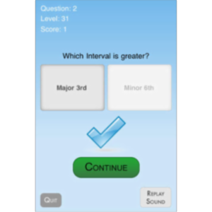 Fun Ear Training App for iOS icon