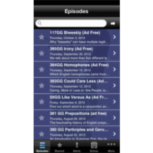 Grammar Girl App for iOS