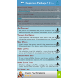 Learn English By Stories App for iOS icon