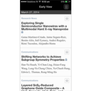 Advanced Materials App for iOS icon