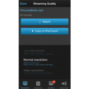 VLC Streamer Free App for iOS icon