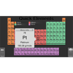 Quick Periodic Table of the Elements App for iOS icon
