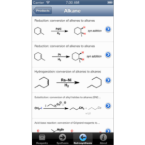 Reagents App for iOS