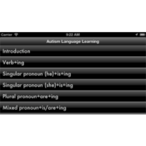 Autism Language Learning Lite App for iOS icon