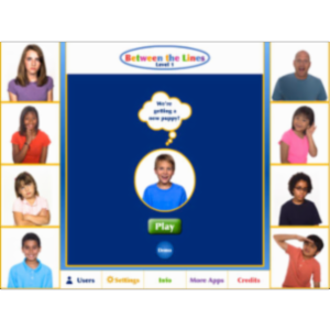 Between the Lines Level 1 HD App for iPad icon