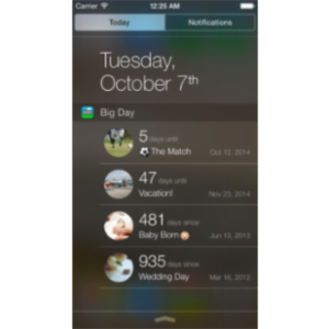 Big Day - Event Countdown App for iOS icon