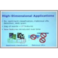 Exploiting feature covariance in high-dimensional online learning icon