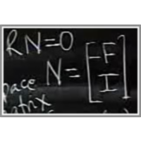 Lecture 7: Solving Ax = 0: Pivot Variables, Special Solutions icon