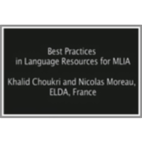 Best Practices in Language Resources for MLIA icon