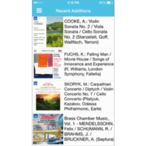 Naxos Music Library - NML App for iOS icon